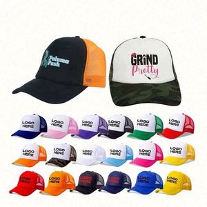 Casquettes de camionneur personnalisées pour événements en plein air, livraison rapide, cadeaux promotionnels - Product Image 1