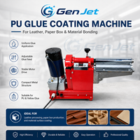 Máquina Automática de Recubrimiento de Pegamento Frío GenJet con Motor de Cobre Puro, Grosor Ajustable, Alta Productividad para Empaquetado de Bolsas