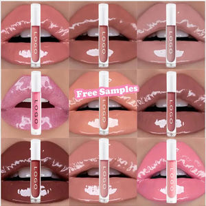 Tubes de brillant à lèvres personnalisés et boîte d'emballage rouge à lèvres scintillant à l'<span class=keywords><strong>acide</strong></span> <span class=keywords><strong>hyaluronique</strong></span> végétalien organique longue durée plus dodue - Product Image 1