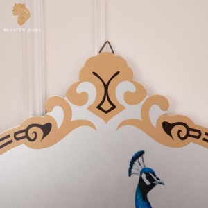 Divano artistico francese dipinto in legno dipinto a mano pittura intaglio stile europeo pittura murale soggiorno dipinto a mano - Product Image 4