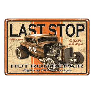 Letrero de <span class=keywords><strong>metal</strong></span> blanco para estacionamiento de coches y motocicletas, bajo en blanco, para impresión UV, consumibles personalizados - Product Image 4