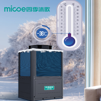 Bomba de Calor Comercial MICOE de 50kw para Calefacción de Viviendas, Refrigerante R290, con Nivel de Eficiencia Energética A+++, Calefacción y Refrigeración