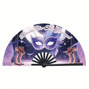 Wholesale Eco-Friendly Painted Plastic <b>Hand</b> <b>Fan</b> - Product Image 6