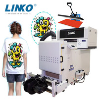 Imprimante DTF A3 tout-en-un LINKO I1600 à double tête, machine d'impression numérique à jet d'encre pour tissus en coton imprimés – Offre Spéciale