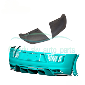 Diffuseurs de pare-chocs arrière en fibre de carbone YT pour <span class=keywords><strong>R8</strong></span> <span class=keywords><strong>V10</strong></span> Gen 2 <span class=keywords><strong>Plus</strong></span> Coupé 2 portes 16-18 - Product Image 6