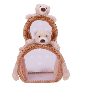 Zaino Traspirante per Piccoli Animali, Borsa da Trasporto per Pappagalli, Criceti e Conigli per Viaggi all'Aperto - Product Image 6
