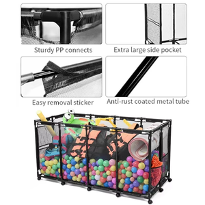 Venta al por mayor de alta calidad, cesta de almacenamiento lateral para <span class=keywords><strong>piscina</strong></span> de gran capacidad con marco de aluminio - Product Image 5
