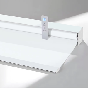 Persianas enrollables automáticas <span class=keywords><strong>de</strong></span> lujo modernas, persianas venecianas horizontales eléctricas para <span class=keywords><strong>cobertura</strong></span> <span class=keywords><strong>de</strong></span> habitación <span class=keywords><strong>de</strong></span> ventanas Oriel - Product Image 6