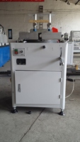 Eworld 450A Gergaji Potong Tunggal Tugas Berat untuk PVC Aluminium Motor 2200W 220V/380V Kecepatan Spindle 3200rpm Mudah Dioperasikan 45/90
