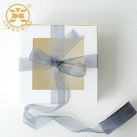 Boîte d'emballage de luxe en papier pour pâtisseries, macarons, éclairs, 6, 7, 8, 10 pouces, jetable