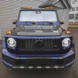 ดิฟฟิวเซอร์ลิปหน้า สำหรับ Mercedes-Benz W464 G500/G63 LD, ชุดแต่งฝากระโปรงหน้า G500/G63, ชุดแต่งกันชนหน้าและหลัง, สเกิร์ตข้าง, ฝากระโปรง - Product Image 3