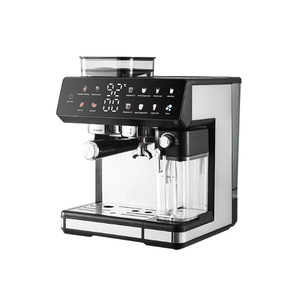 Italian-Style <b>Fully</b> <b>Automatic</b> Commercial <b>Coffee</b> <b>Machine</b> with LCD Display Touch Control Temperature Control - Product Image 1