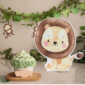Jungle Animal KT Board Safari Theme Foam Borad Frame Baby Shower <span class=keywords><strong>Wild</strong></span> One 1st Birthday Party Decorations Kids - Product Image 2