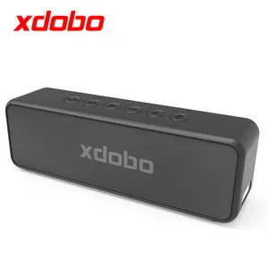 XDOBO X5 방수 IPX6 TWS 전원 저음 휴대용 30W 블루 치아 스피커 BT5.0 4000mAh 배터리 유형 C USB