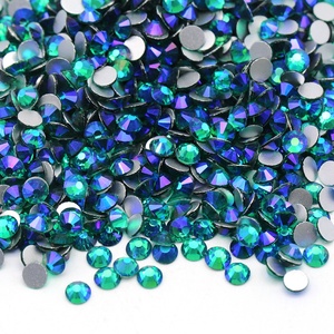 Cristal de pêche AB de haute qualité, 16 facettes coupées, pierre Non chaude, <span class=keywords><strong>Strass</strong></span>, verre à dos plat, <span class=keywords><strong>Strass</strong></span>, vente en gros - Product Image 5