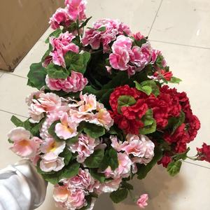 YAYUN A-1162 45cm <span class=keywords><strong>Geranium</strong></span> artificiel  Fleur de bégonia en pot - Product Image 2