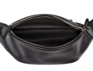 Bolsos de Diseñador al por Mayor para Mujer, Bolsa de Viaje Deportiva para Exteriores, Riñonera Vintage Negra de PU, Bolsa Cruzada Unisex - Product Image 4