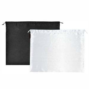Bolsa de Satén de Seda de Lujo Grande, 40*30CM, Patrón Geométrico, Bolsas de Regalo Grandes Personalizadas - Product Image 5