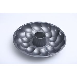 Molde para Pastel Chiffon Redondo con Forma de Flor, Antiadherente, Herramienta para Hornear de Acero al Carbono, Molde Hueco Tipo Chimenea - Product Image 1