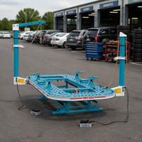 Machine de redressage de châssis avec système de mesure certifiée CE, banc de redressage de carrosserie automobile