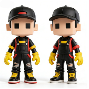 Figurines humanoïdes en PVC personnalisées, taille et style sur mesure, matériau PVC durable et écologique, figurines humanoïdes en PVC réalistes et exquises - Product Image 2