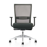Chaises de bureau ergonomique en maille pour invités, chaises avec dossier Amr, pivotantes, en tissu de haute qualité, pour Bar/personnel