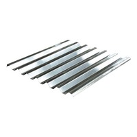 1220*2440mm Matériaux de construction Tôle d'acier ondulée galvanisée Tôle de toit en fer Tôle ondulée de toit