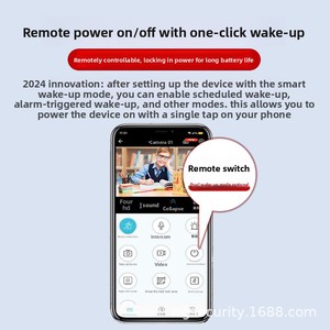 Telecamera 4G Senza Fili per Monitoraggio Domestico, Controllo Remoto da Smartphone, Wireless 2K Intelligente 360° per Interni con <span class=keywords><strong>Allarme</strong></span>, Memoria 32G-256G - Product Image 3