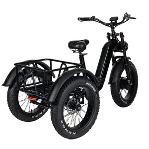 Triciclo Eléctrico de 750W con Motor, 48V, Neumáticos Anchos, para Adultos, con Cesta - Product Image 6