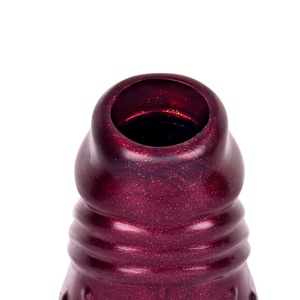 Préservatif en cuir à nœuds ouverts, épaississant et allongeant, avec particules massantes multicolores, pour hommes, style 'Wolf Braces' - Product Image 4