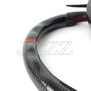 Pour <span class=keywords><strong>Ford</strong></span> <span class=keywords><strong>Focus</strong></span> MK4 volant en Fiber de carbone ST <span class=keywords><strong>RS</strong></span> 2015 2016 2017 2018 2019 volant avec palettes de changement de vitesse accessoires de voiture - Product Image 6