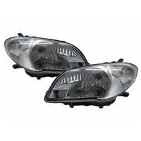 Phare de voiture H4, faisceau haut et bas, semi-assemblé, coque de phare avant 81170-0D180 81130-0D180 pour Toyota Vios Yaris Berline 06-07