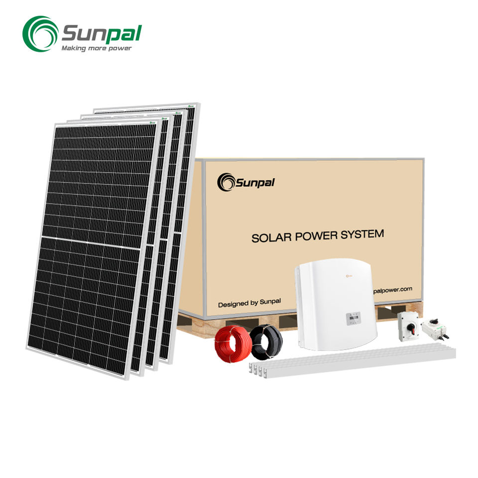 Sunpal Solar Panel System 30KW 40KW 50KW 60KW 70KW on Grid Price Solar ...
