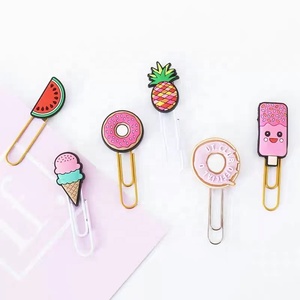 Tùy Chỉnh Khuyến Mại Quà Tặng Cao Su Bookmark Khác Nhau Đáng Yêu Thiết Kế Mềm PVC Nhân Vật Kẹp Giấy - Product Image 2