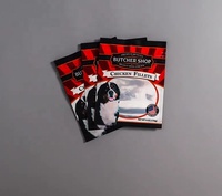 Sacs de friandise pour chien 6OZ étanche à l'humidité avec pochette debout pour emballage de nourriture pour animaux de compagnie sac de friandise pour chien personnalisable