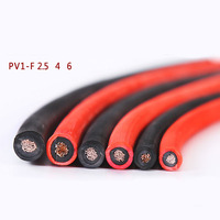 Cable de cobre eléctrico 15mm 2AWG Litz para energía solar fotovoltaica 2, 5 mm2 y líneas eléctricas industriales