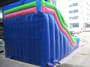 Toboggan gonflable à usage commercial avec bâche en PVC de 0,55 mm, capacité de 800 kg, 12 m, 5 m x 6 m pour glisse sèche et aquatique - Product Image 4