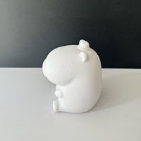 Vente chaude : Sculpture de Capybara en résine pour adultes et enfants, Ours fluide DIY en gros