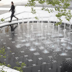 Équipement de fontaine de terre sèche basse pression carrée décoration de <span class=keywords><strong>centre</strong></span> commercial de rue <span class=keywords><strong>commerciale</strong></span> extérieure fontaine de danse légère - Product Image 5