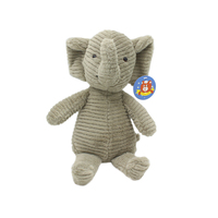 Peluche ours panda doux de 20cm, poupée douce sensorielle de nouveau-né, éléphant, lapin, jouet pour bébé