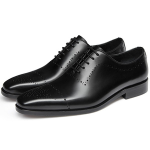 Chaussures habillées Oxford respirantes pour hommes, best-seller, élégantes, rehaussantes, antidérapantes, imperméables, marque Shivanee - Product Image 3