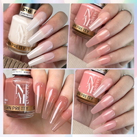 BORN PRETTY PRO 15ml Jelly Nude Normal Vernis À Ongles Émail Private Label Séchage Rapide Non Toxique Naturel Vernis À Ongles Transparent