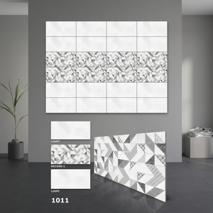 Azulejos de pared de cerámica con aspecto de mármol y piedra brillante HD de 300x600mm, 12x24 decorativos para interiores, 30x60cm, gran oferta, azulejos esmaltados de porcelana - Product Image 6