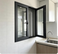 Ventana Abatible de Aluminio con Excelente Aislamiento Acústico y Rendimiento Térmico