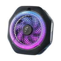 Ventilateur de refroidissement magnétique pour téléphone et tablette Black Shark 4 PRO - Utilisation sur bureau, matériau ABS étanche, interface Type-C