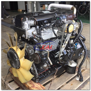 Moteur diesel d'occasion 4HJ1 4HK1 4HF1 turbocompressé refroidi par air en acier au meilleur prix - Product Image 2
