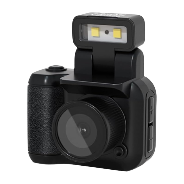Tiny Mighty 1080p 4K Action Camera Mini Pocket Indoor/Outdoor Sports Video Recorder Vlog Body Vlogging with SD Card Support