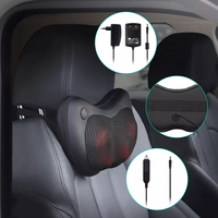 Oreiller de Massage électrique pour le cou, masseur Shiatsu à infrarouge avec chaleur, voiture et maison