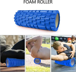 Rodillo de Espuma de Alta Densidad, Estilo Clásico, 6 en 1, Banda de Resistencia, Set de Rodillos de Espuma para Yoga, Palo de Masaje, Pelota, Rodillos de Espuma para Yoga - Product Image 2