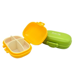 Easy take anywhere Cute travel pills case pocket medicine box plastic pills box paper soap pill storage cases